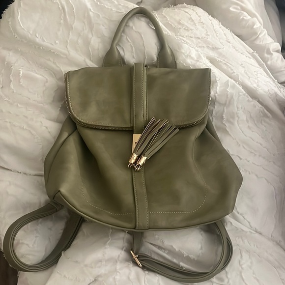Handbags - Green Backpack